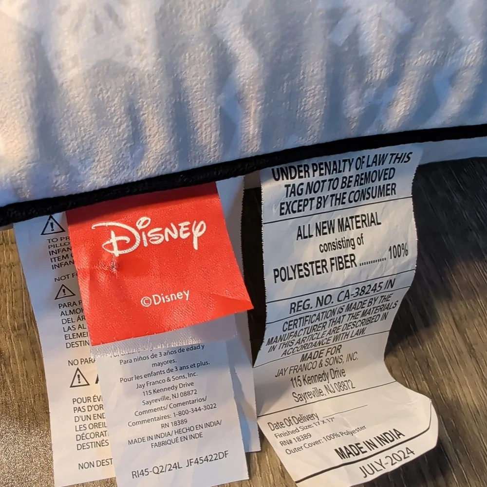 Disney Mickey Mouse Holiday Pillow 15